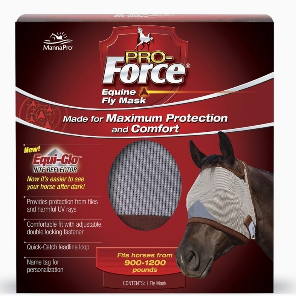 2 FLY MASK FOR HORSES!